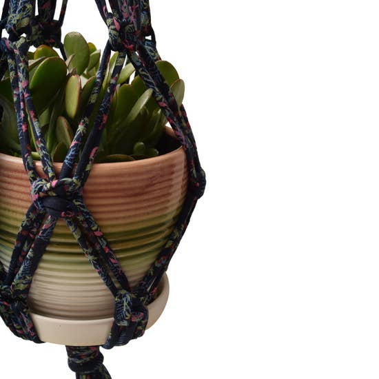 macrame plant hanger beads DIY Eco Macramé Plant Hanger Kit – Dona Bela Shreds