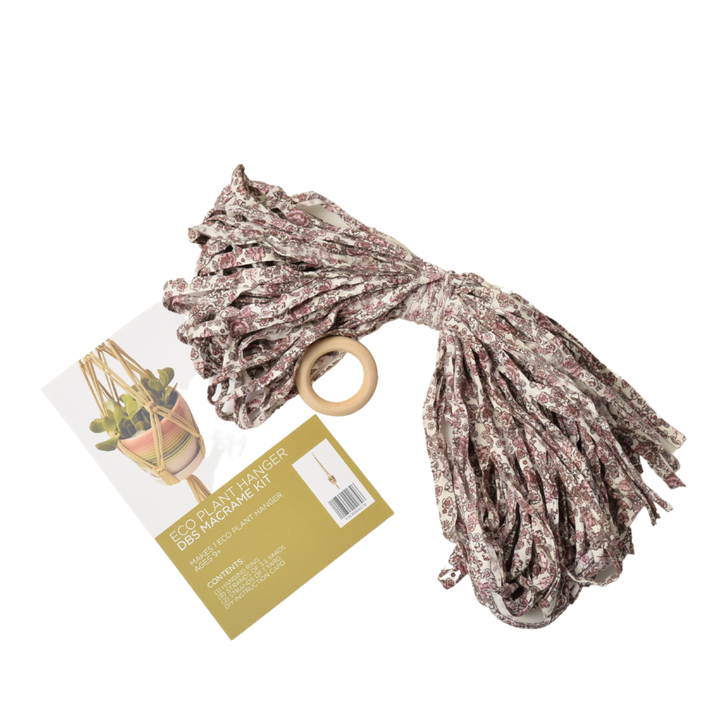 diy plant hanger kit DIY Eco Macramé Plant Hanger Kit – Dona Bela Shreds