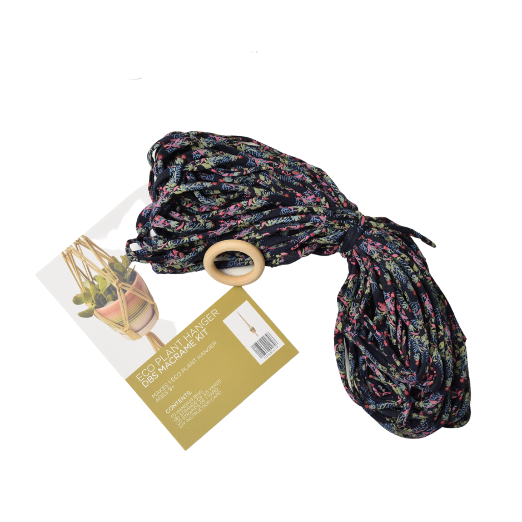 macrame plant hanger materials DIY Eco Macramé Plant Hanger Kit – Dona Bela Shreds