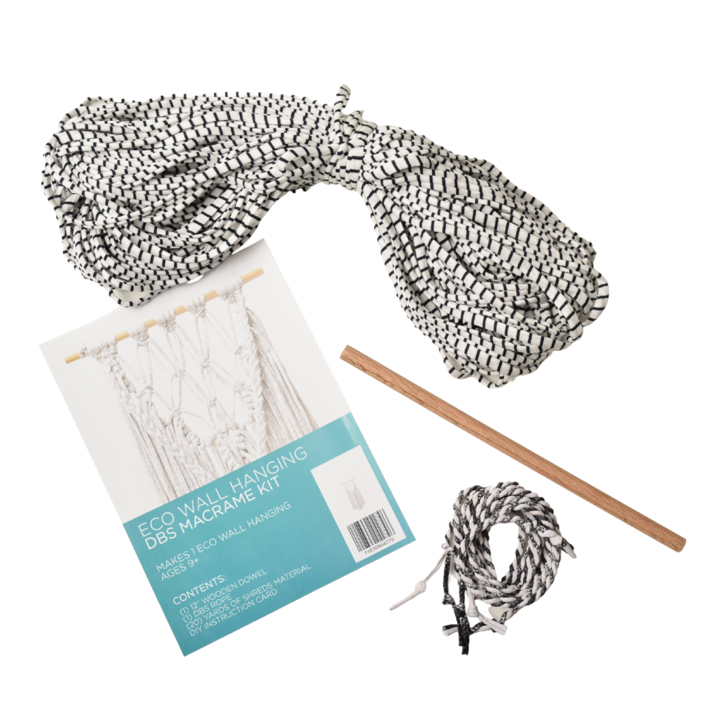 DIY Eco Macramé Wall Hanging Kit – Dona Bela Shreds