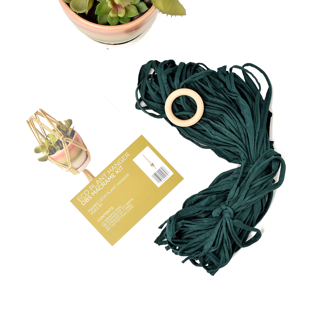 DIY Eco Macram Plant Hanger Kit  Dona Bela Shreds